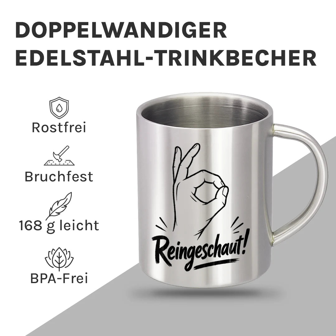 Ein kleiner Gruß bei jedem Schluck