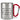 Wenn du glaubst, es geht nicht mehr, kommt von irgendwo ein Weinchen her – Karabinerbecher 330 ml – Silber/Rot – Ohne Deckel – Ansicht 1 #farbe_silber-rot