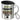 Traue keinem Lageristen, der heute noch keinen Kaffee hatte – Edelstahlbecher 400 ml – Silber – Mit Deckel und Karabiner – Ansicht 1 #farbe_silber
