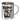 Karne-Wal – Edelstahlbecher 400 ml – Silber – Ohne Deckel und Karabiner – Ansicht 1 #farbe_silber