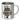 Traue keinem katzenbesitzer, der heute noch keinen Kaffee hatte – Edelstahlbecher 400 ml – Silber – Ohne Deckel und Karabiner – Ansicht 1 #farbe_silber