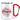 Lieblings-Pflegerin – Karabinerbecher 330 ml – Weiß/Rot – Ohne Deckel – Ansicht 1 #farbe_weiss-rot