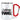 Lieblingspimmel – Karabinerbecher 330 ml – Weiß/Rot – Ohne Deckel – Ansicht 1 #farbe_weiss-rot