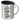 Abenteuer beginnen dort, wo Pläne enden – Edelstahlbecher 400 ml – Silber – Mit Deckel – Ansicht 1 #farbe_silber
