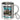 Anti-Stress Tasse für Grafikdesigner – Edelstahlbecher 400 ml – Silber – Mit Karabiner – Ansicht 1 #farbe_silber