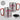 Ich bin ein Flamingo – ich darf das – Karabinerbecher 330 ml – Silber/Rot – Mit Deckel – Ansicht 3 #farbe_silber-rot