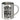 Meine Tochter findet, dass ich die coolste Mama der Welt bin – Edelstahlbecher 400 ml – Silber – Ohne Deckel und Karabiner – Ansicht 1 #farbe_silber