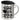 Ich bin ein Topf, suche einen Deckel – bis dahin offen für alles – Edelstahlbecher 400 ml – Silber – Mit Deckel – Ansicht 1 #farbe_silber