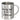 Ho, ho, hol mir noch ’nen Glühwein – Edelstahlbecher 400 ml – Silber – Ohne Deckel und Karabiner – Ansicht 1 #farbe_silber