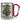 Anti-Stress Tasse für Wohnmobilfahrer – Karabinerbecher 330 ml – Silber/Rot – Ohne Deckel – Ansicht 1 #farbe_silber-rot