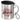 Lieblings-Lehrerin – Edelstahlbecher 400 ml – Silber – Mit Deckel und Karabiner – Ansicht 1 #farbe_silber