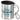 Lieblings-Schwiegervater – Edelstahlbecher 400 ml – Silber – Mit Deckel und Karabiner – Ansicht 1 #farbe_silber