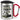 Heute keine Verbindung zu meinem E-LAN – Karabinerbecher 330 ml – Silber/Rot – Mit Deckel – Ansicht 1 #farbe_silber-rot