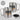 Die tut nix – die will nur Spritz – Karabinerbecher 330 ml – Silber/Silber – Mit Deckel – Ansicht 3 #farbe_silber-silber
