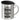 Liebe Mama, ich habe versucht, für dich das beste Geschenk zu finden – Edelstahlbecher 400 ml – Silber – Mit Deckel – Ansicht 1 #farbe_silber