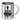 So sieht der beste Freund der Welt aus! – Edelstahlbecher 400 ml – Silber – Ohne Deckel und Karabiner – Ansicht 1 #farbe_silber