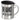 Du kannst. Ende der Geschichte. – Edelstahlbecher 400 ml – Silber – Mit Deckel – Ansicht 1 #farbe_silber