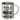 Du bist ja auch eher der Montag unter den Menschen – Edelstahlbecher 400 ml – Silber – Ohne Deckel und Karabiner – Ansicht 1 #farbe_silber