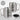 Abenteuer beginnen dort, wo Pläne enden – Karabinerbecher 330 ml – Silber/Silber – Mit Deckel – Ansicht 3 #farbe_silber-silber