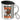 Anti-Stress Tasse für Wanderer – Edelstahlbecher 400 ml – Silber – Mit Deckel und Karabiner – Ansicht 1 #farbe_silber