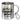 Campingmodus aktiviert – Edelstahlbecher 400 ml – Silber – Mit Karabiner – Ansicht 1 #farbe_silber