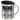 Mama – kostenloser Service in allen Fällen – Edelstahlbecher 400 ml – Silber – Mit Deckel – Ansicht 1 #farbe_silber