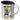 Anti-Stress Tasse für Tennisspieler – Edelstahlbecher 400 ml – Silber – Mit Deckel – Ansicht 1 #farbe_silber