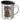 Biker werden nicht grau – das ist Chrom – Edelstahlbecher 400 ml – Silber – Mit Deckel – Ansicht 1 #farbe_silber