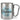 Lieblings-Ehemann – Karabinerbecher 330 ml – Silber/Silber – Ohne Deckel – Ansicht 1 #farbe_silber-silber