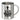 So sieht der beste Polizist der Welt aus! – Edelstahlbecher 400 ml – Silber – Ohne Deckel und Karabiner – Ansicht 1 #farbe_silber