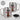 Du bist einfach wunderbar – Karabinerbecher 330 ml – Silber/Silber – Mit Deckel – Ansicht 3 #farbe_silber-silber