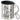 Färt – Edelstahlbecher 400 ml – Silber – Mit Deckel und Karabiner – Ansicht 1 #farbe_silber