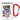 Love knows no gender, color or age – Karabinerbecher 330 ml – Weiß/Rot – Ohne Deckel – Ansicht 1 #farbe_weiss-rot