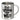 Beste Supermama der Welt – Edelstahlbecher 400 ml – Silber – Ohne Deckel und Karabiner – Ansicht 1 #farbe_silber