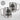 Ich bin Koch, was ist deine Superkraft? – Karabinerbecher 330 ml – Silber/Silber – Ohne Deckel – Ansicht 3 #farbe_silber-silber