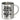 Ich brauche keinen Therapeuten, ich gehe angeln – Edelstahlbecher 400 ml – Silber – Ohne Deckel und Karabiner – Ansicht 1 #farbe_silber
