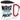 Nervst du dich auch so wie mich? – Karabinerbecher 330 ml – Weiß/Rot – Mit Deckel – Ansicht 1 #farbe_weiss-rot