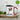 Nikolauch – Karabinerbecher 330 ml – Weiß/Rot – Mit Deckel – Ansicht 6 #farbe_weiss-rot