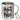 Helau und Prost – Edelstahlbecher 400 ml – Silber – Mit Karabiner – Ansicht 1 #farbe_silber