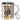 Anti-Stress Tasse fürs Malen – Edelstahlbecher 400 ml – Silber – Mit Karabiner – Ansicht 1 #farbe_silber