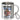 Anti-Stress Tasse für Zwillingseltern – Edelstahlbecher 400 ml – Silber – Mit Karabiner – Ansicht 1 #farbe_silber