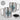 Lieblings-Schwager – Karabinerbecher 330 ml – Silber/Silber – Mit Deckel – Ansicht 3 #farbe_silber-silber