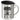 Schonend behandeln, diese Kollegin ist seit 30 Jahren im Dienst – Jubiläum – Edelstahlbecher 400 ml – Silber – Mit Deckel – Ansicht 1 #farbe_silber