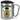 Bravocado – du hast es geschafft! – Karabinerbecher 330 ml – Silber/Silber – Mit Deckel – Ansicht 1 #farbe_silber-silber