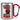 Anti-Stress Tasse für Boxer – Karabinerbecher 330 ml – Silber/Rot – Ohne Deckel – Ansicht 1 #farbe_silber-rot
