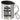 Mein Haus hat Räder – Edelstahlbecher 400 ml – Silber – Mit Deckel und Karabiner – Ansicht 1 #farbe_silber