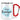 Lieblings-Bräutigam – Karabinerbecher 330 ml – Weiß/Rot – Ohne Deckel – Ansicht 1 #farbe_weiss-rot