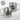 Herrchens Trinknapf – Karabinerbecher 330 ml – Silber/Silber – Ohne Deckel – Ansicht 3 #farbe_silber-silber