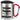 Ich trinke nur an Tagen, die mit G enden, und mittwochs – Karabinerbecher 330 ml – Silber/Rot – Mit Deckel – Ansicht 1 #farbe_silber-rot