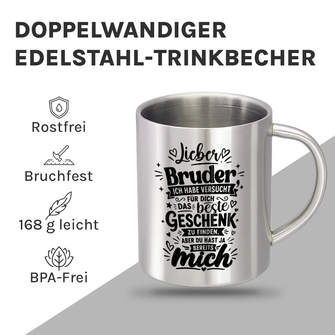 Ein kleiner Gruß bei jedem Schluck